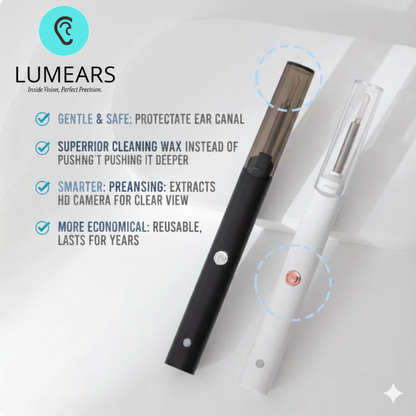 Lumears™ Visual Cleaner Kit - Safe and Fun Ear Care for the Whole Family