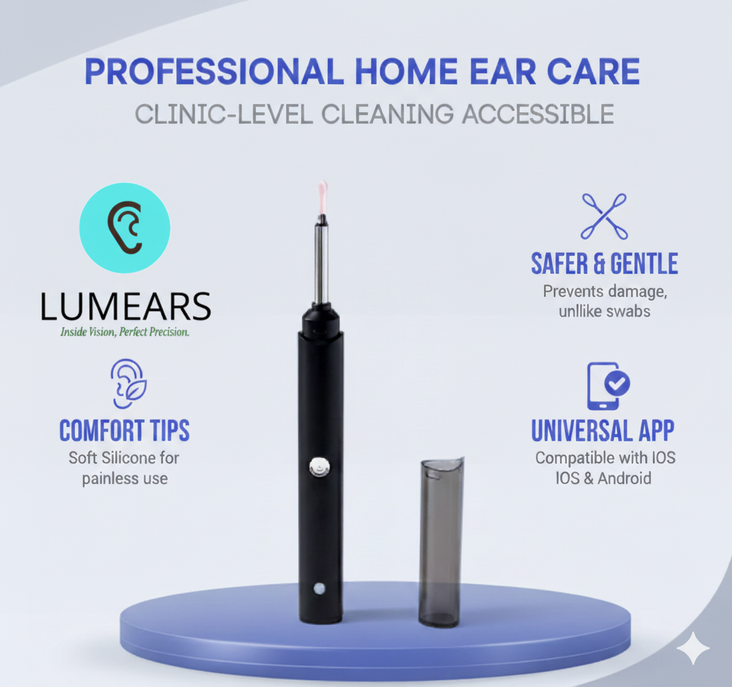 Lumears™ Visual Cleaner Kit - Safe and Fun Ear Care for the Whole Family